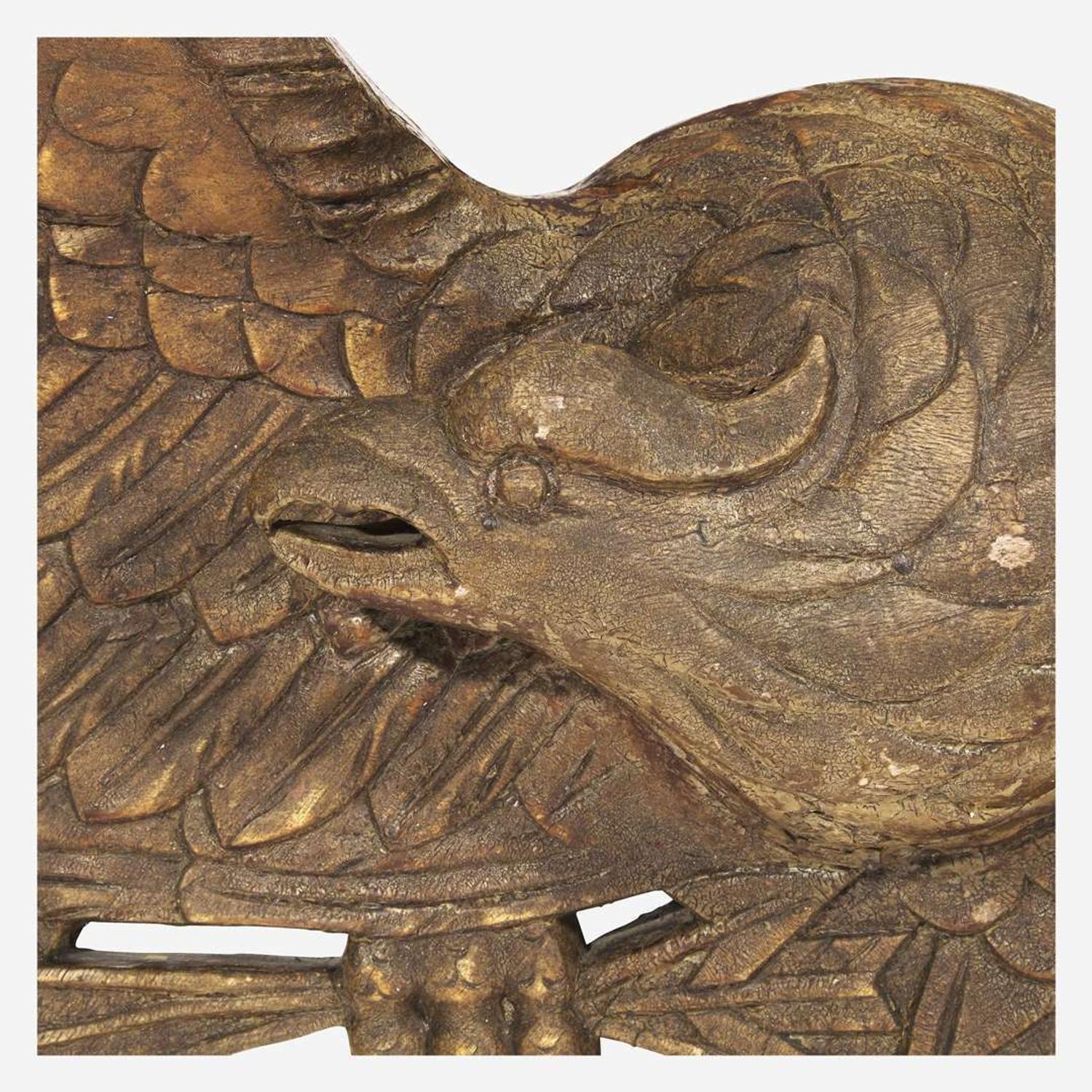 A carved American Eagle late 19th/20th century
