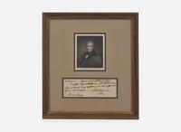 [Presidential] Harrison, William Henry: Autograph Document, signed