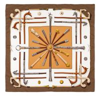 Hermès 90cm Silk Scarf