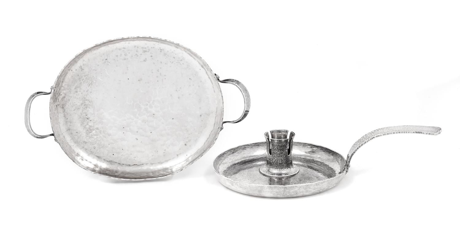 Two American Arts & Crafts Silver Articles