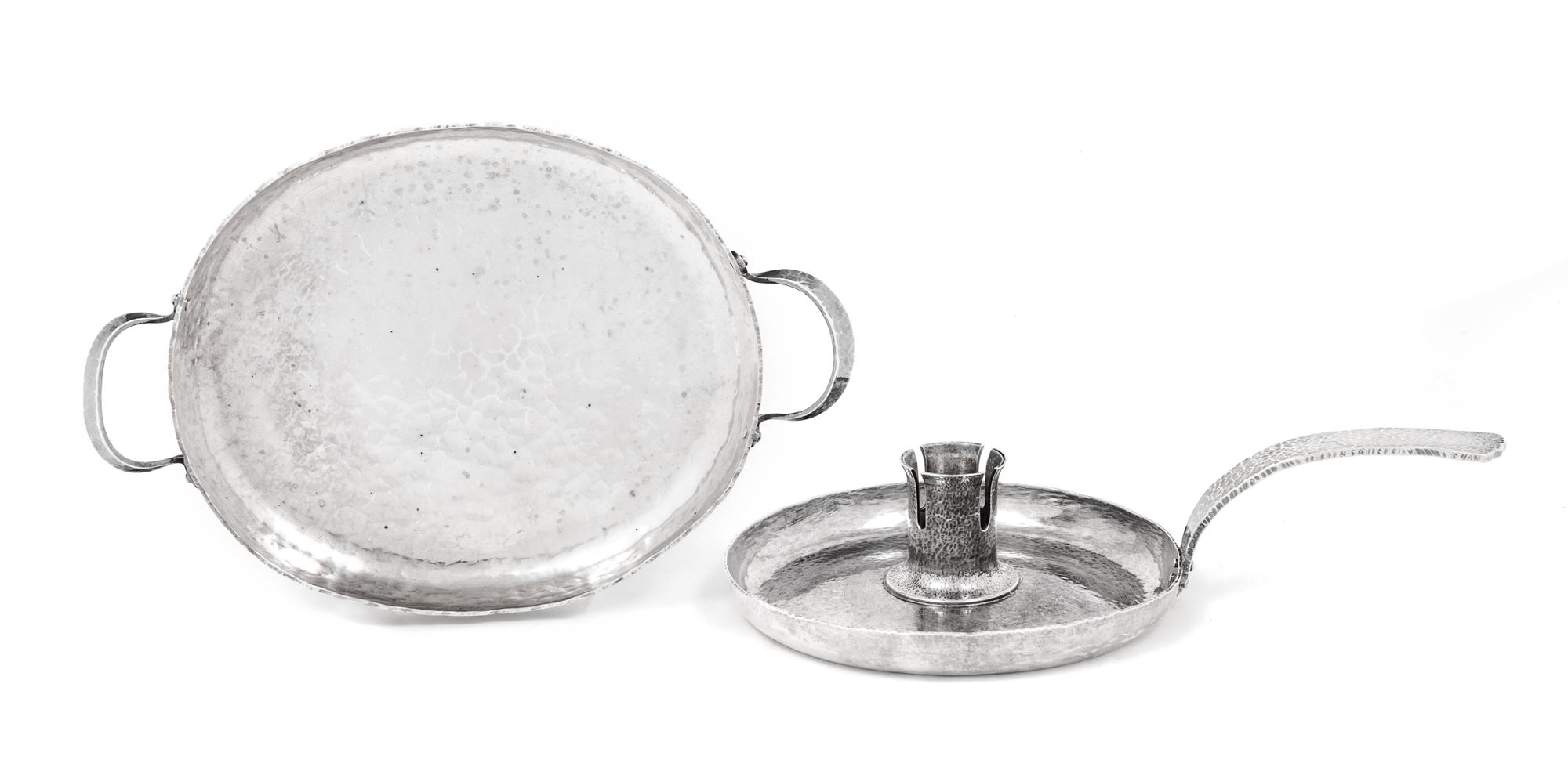 Two American Arts & Crafts Silver Articles