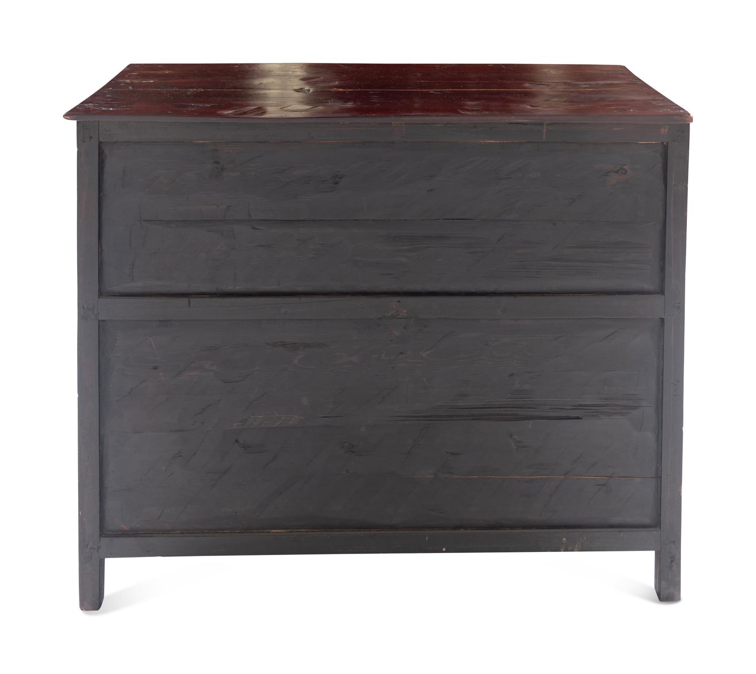 A Tibetan Polychrome Cabinet