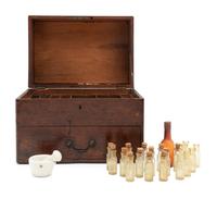 An English Travelling Apothecary Case