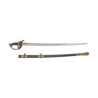 Ames Model 1850 Staff & Field Officer's Sword Inscribed to Lt. Albion W. Tourgee - 105th OH Infantry - Captured by John Hunt Morgan's Raiders