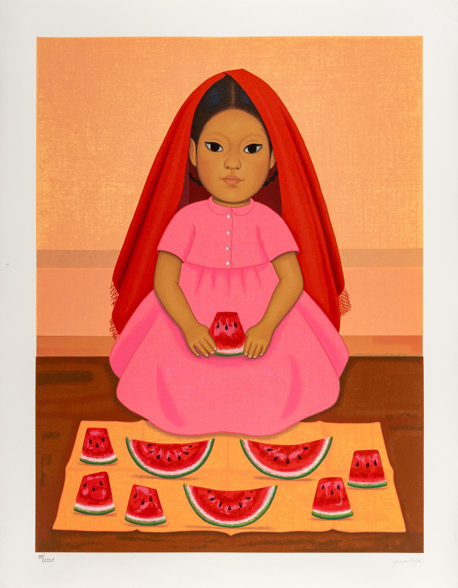 Cocina and Sandías (a pair of prints from the Niños Mexicanos series)