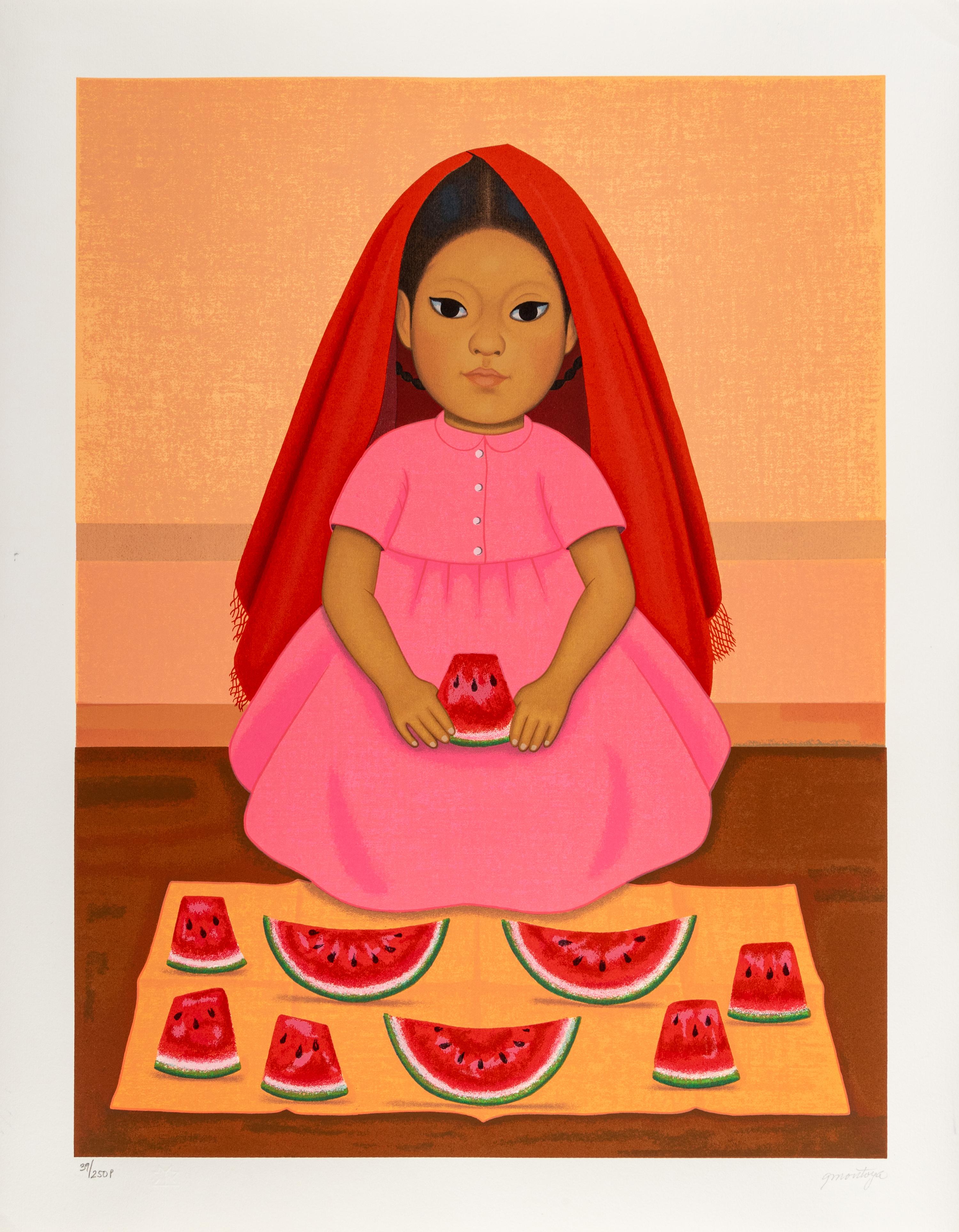 Cocina and Sandías (a pair of prints from the Niños Mexicanos series)