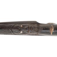 Casa LaPort Percussion Shotgun with Carved Stock