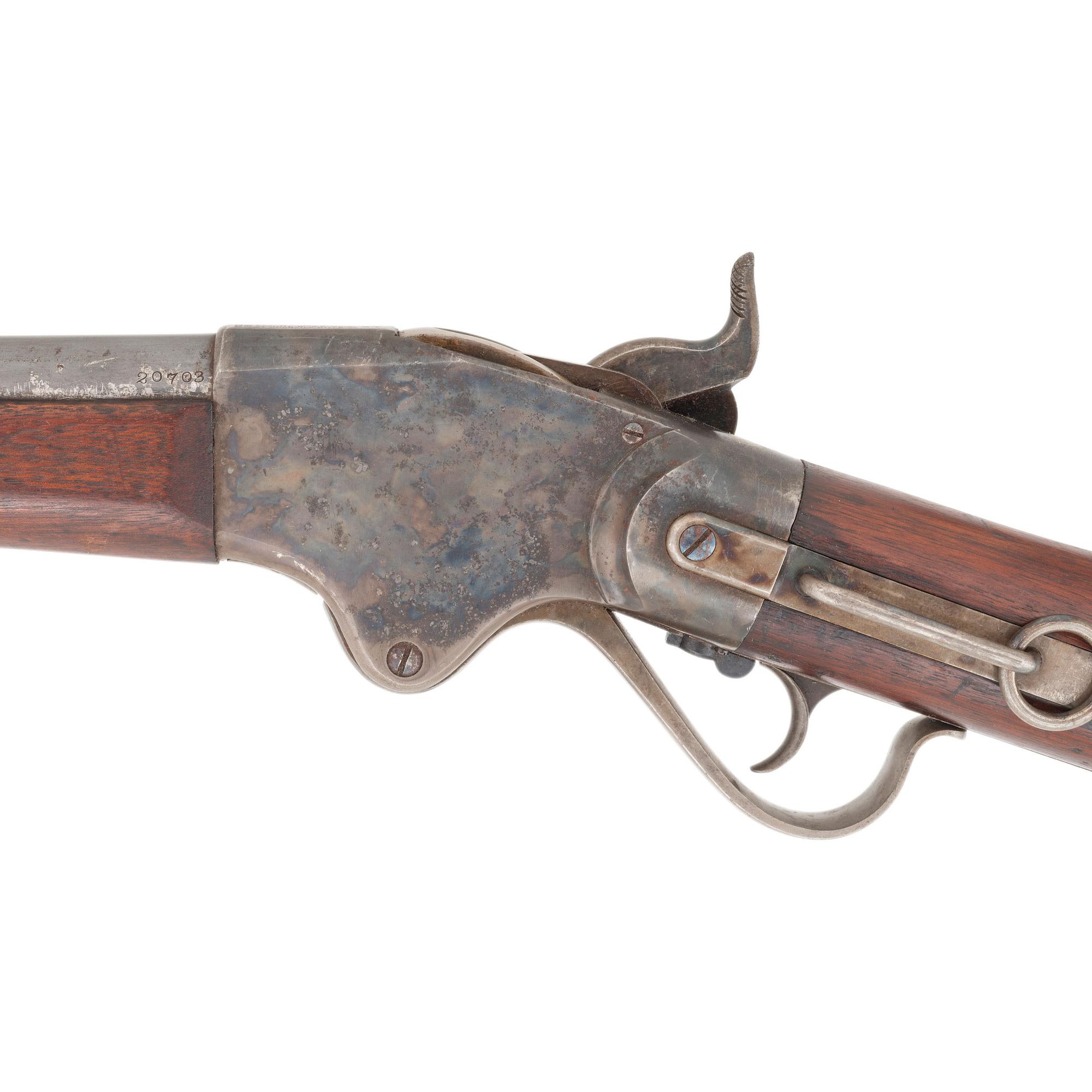 Springfield Model 1871 Spencer Carbine Arsenal Altered to Rifle