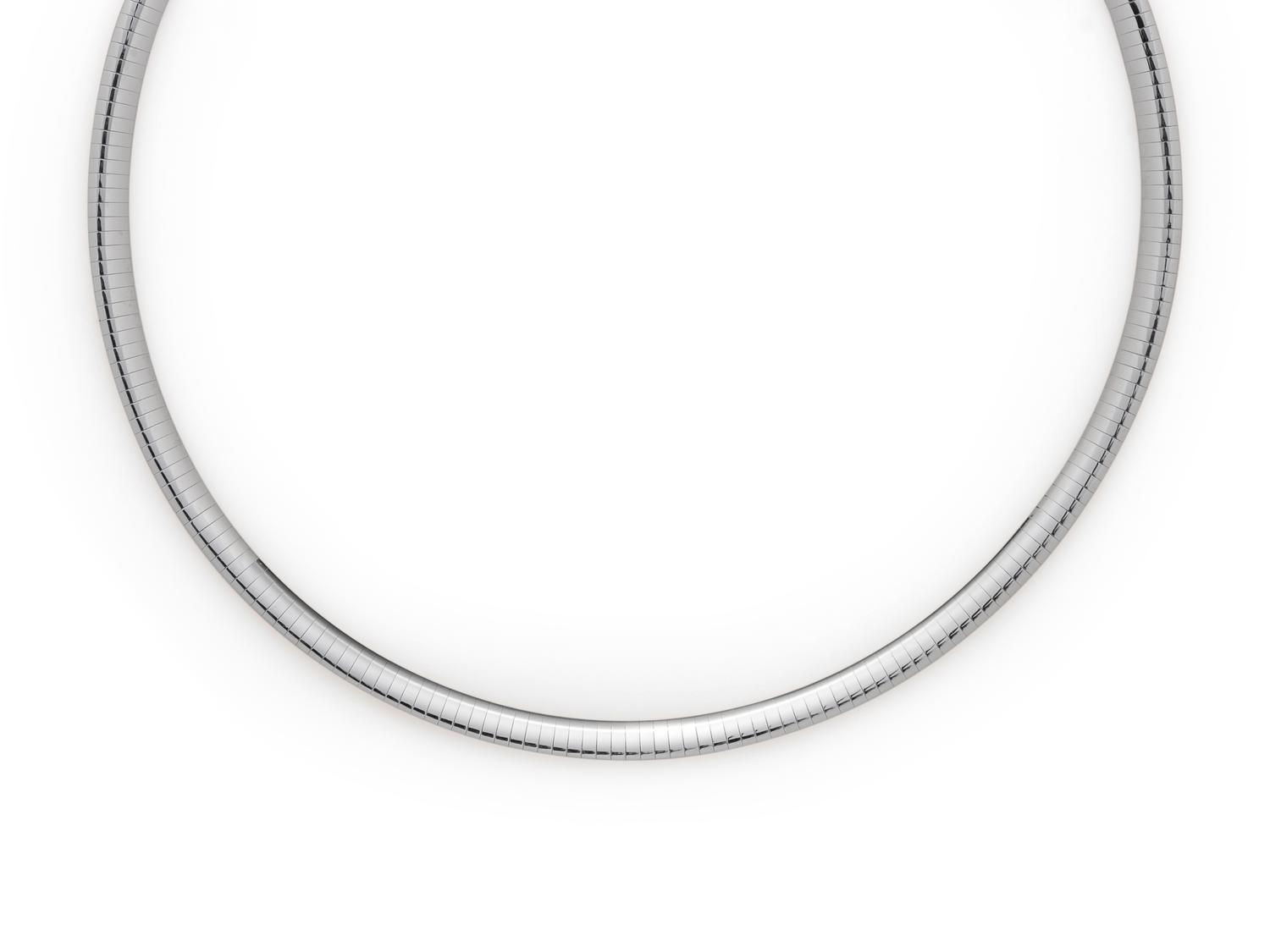 BICOLOR GOLD COLLAR NECKLACE
