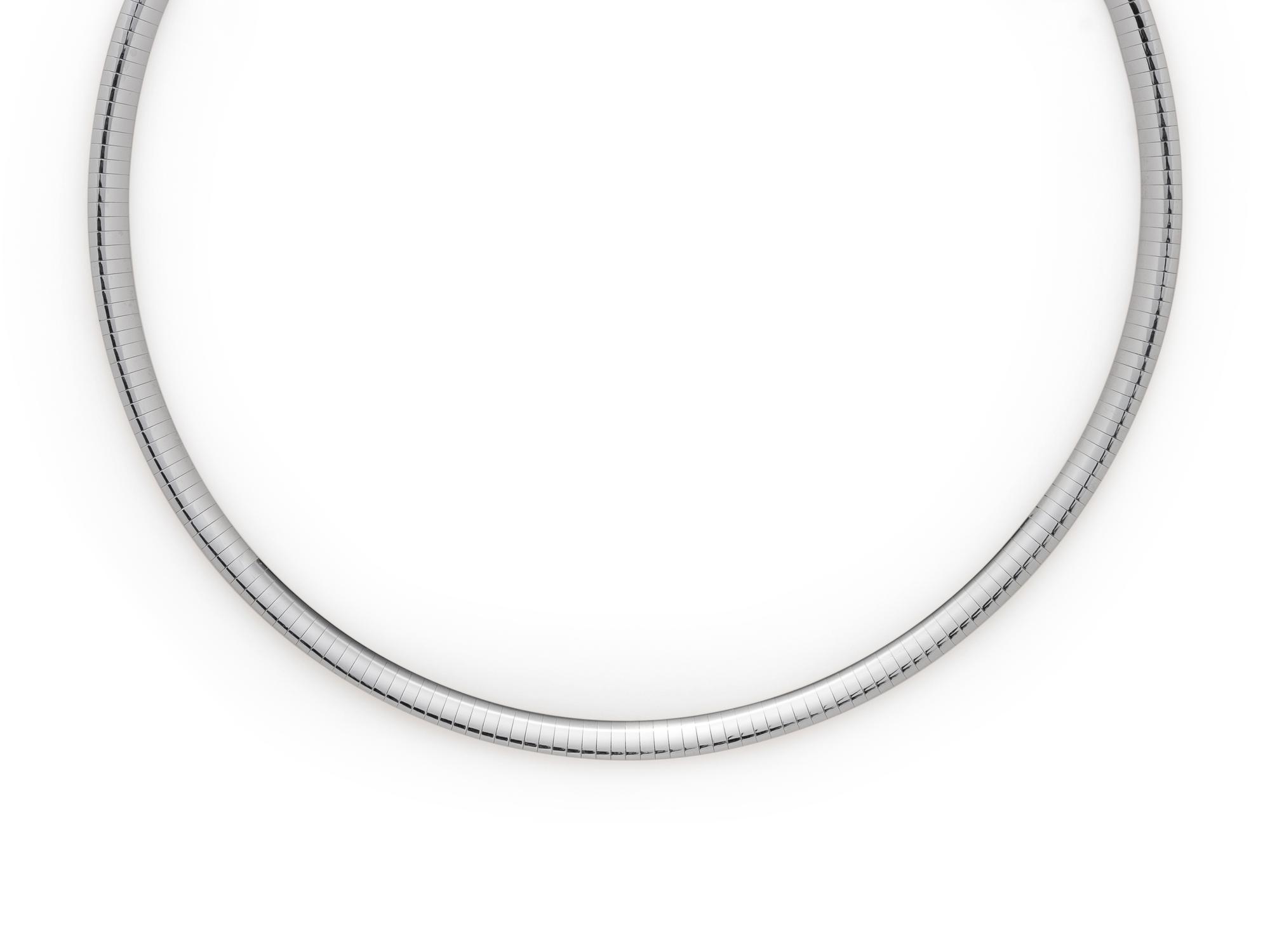 BICOLOR GOLD COLLAR NECKLACE