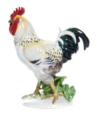 A Meissen Porcelain Ornithological Figure Height 6 7/8 inches. — MODELED BY ERICH HOSEL, EARLY 20TH CENTURY