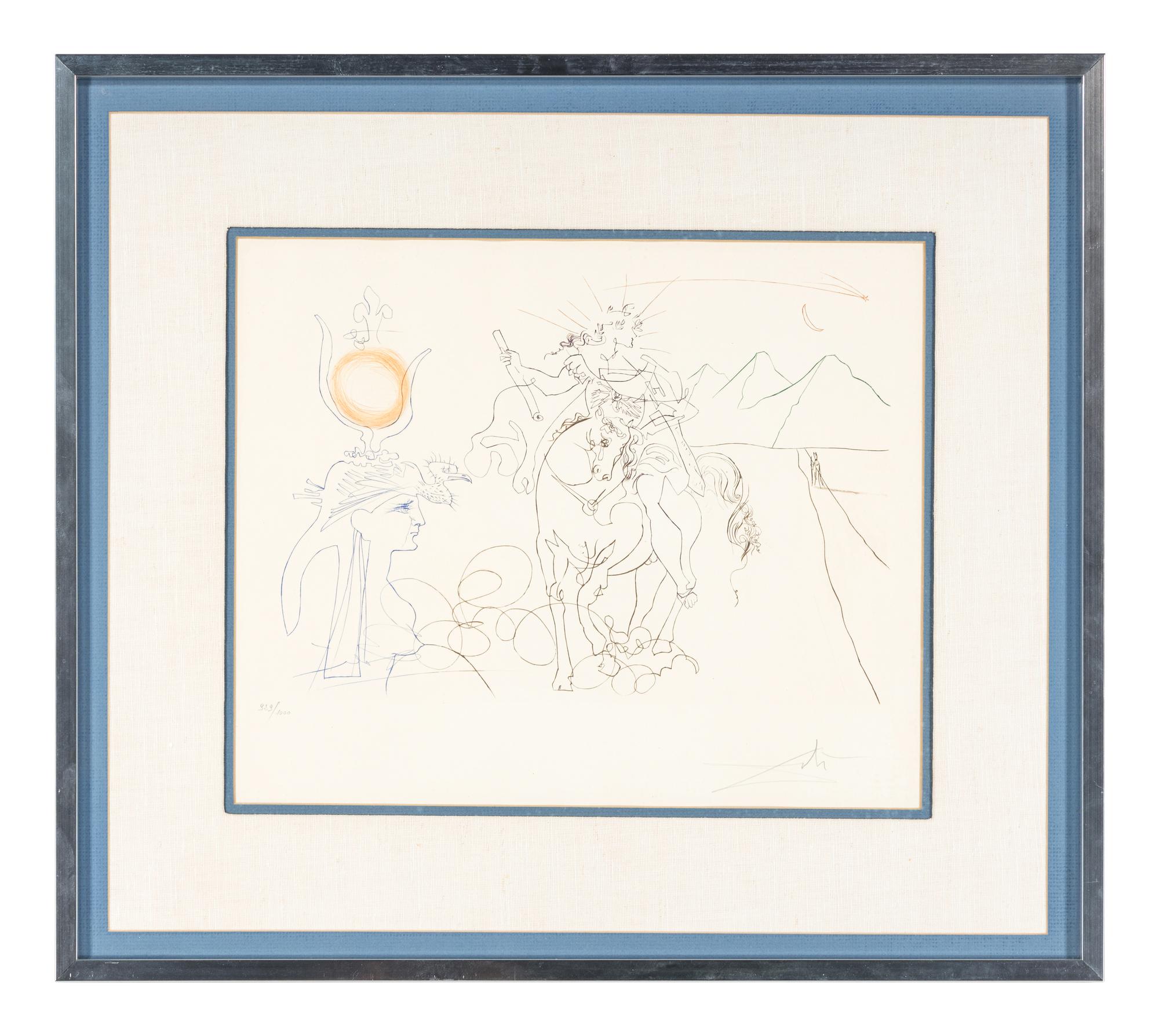 Caesar and Cleopatra (Field 73-3-F) (from Les Amours Celebres ), 1972