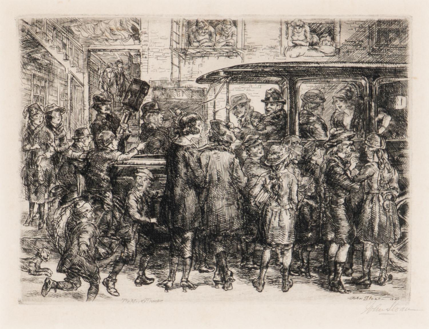 Ways of Drinking Champagne and The Movey Troupe (two works)
