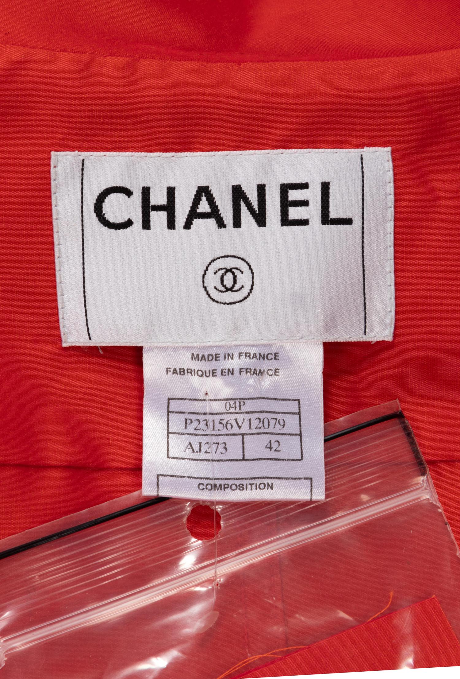 Chanel Double Lapel Trench Coat, Spring 2004