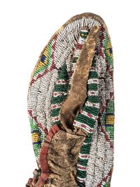 Sioux Beaded Hide Moccasins
