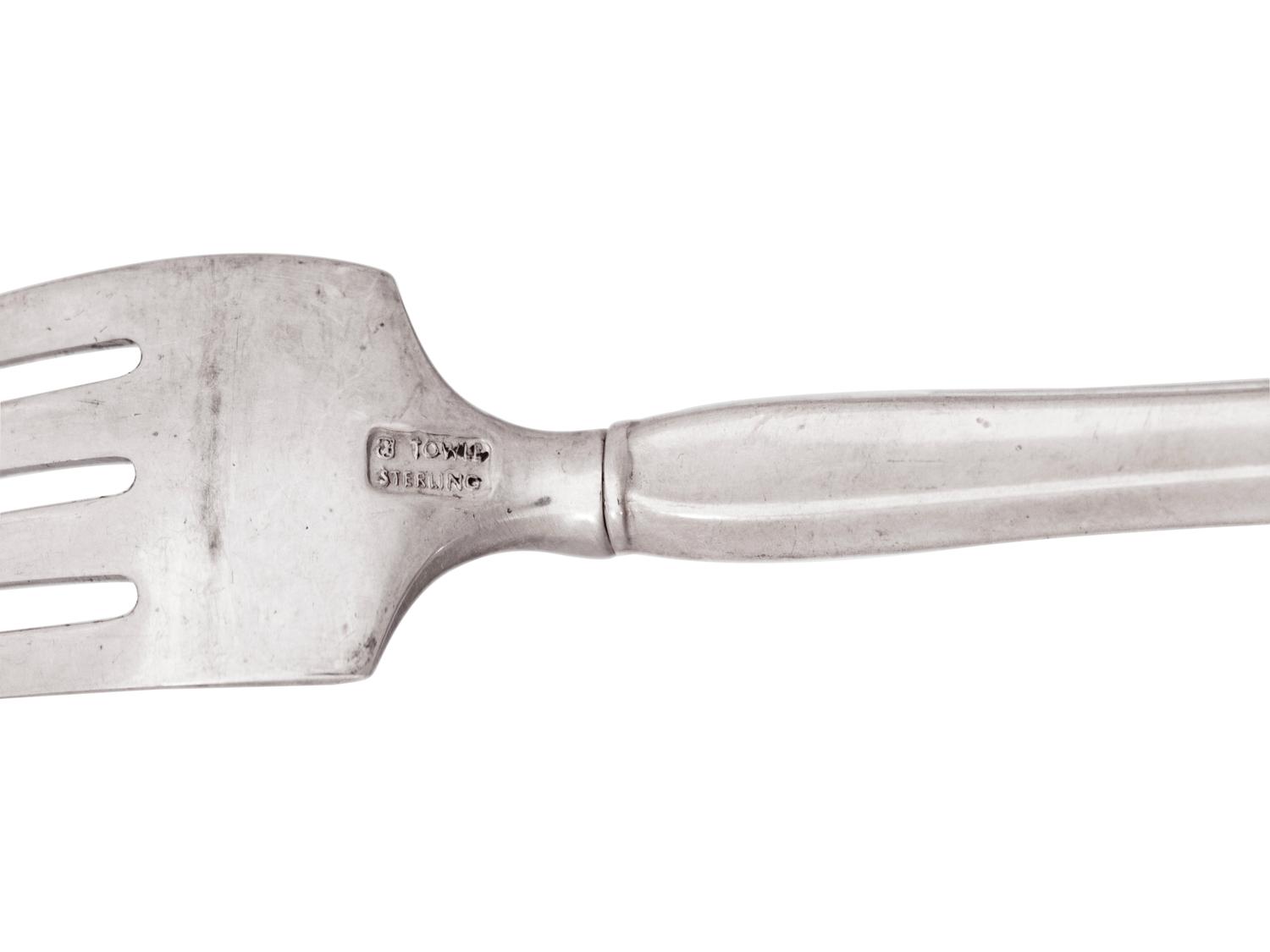 An American Silver Flatware Service