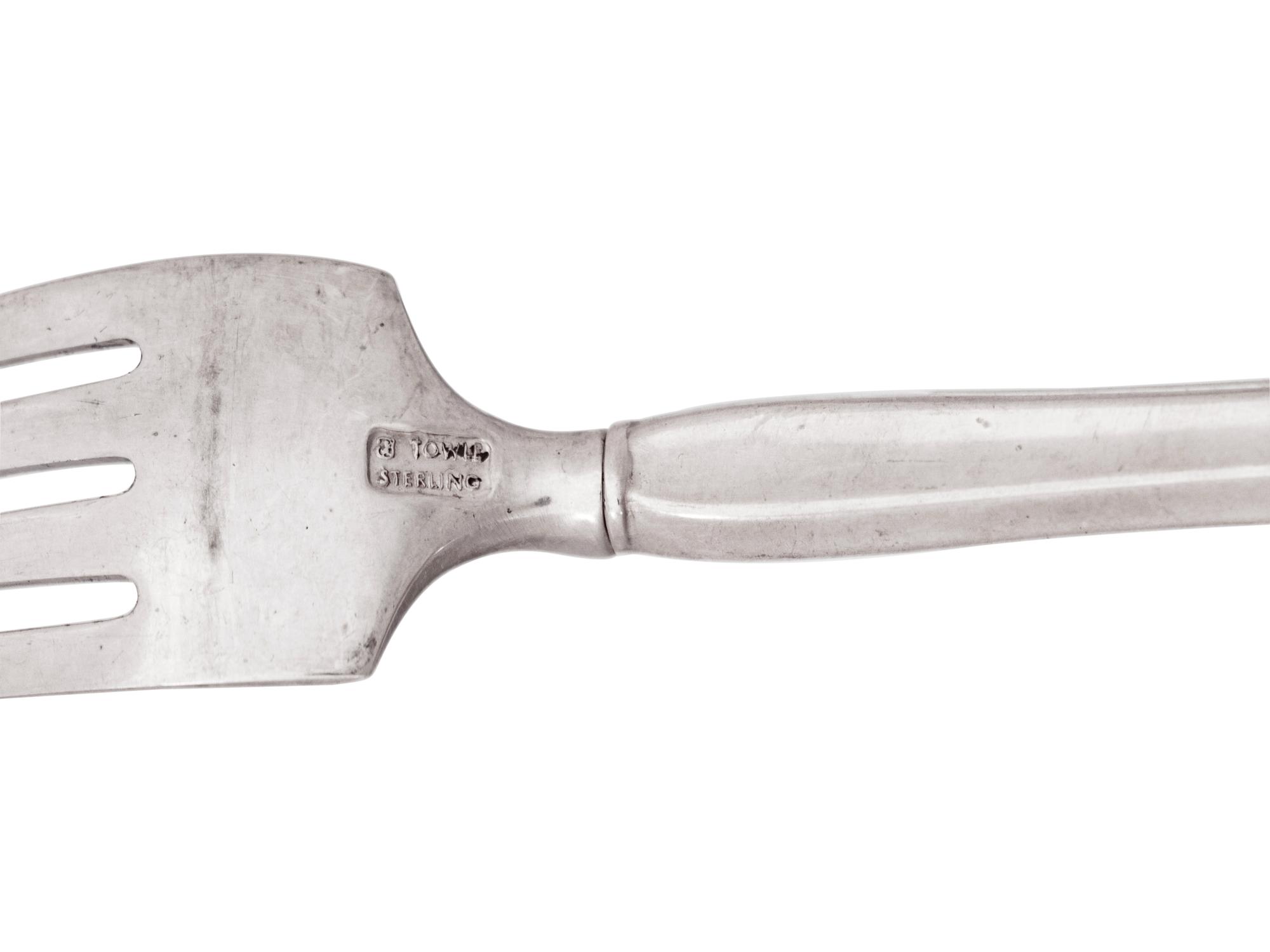 An American Silver Flatware Service