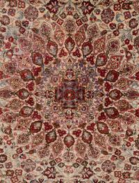 A Nain Silk Rug