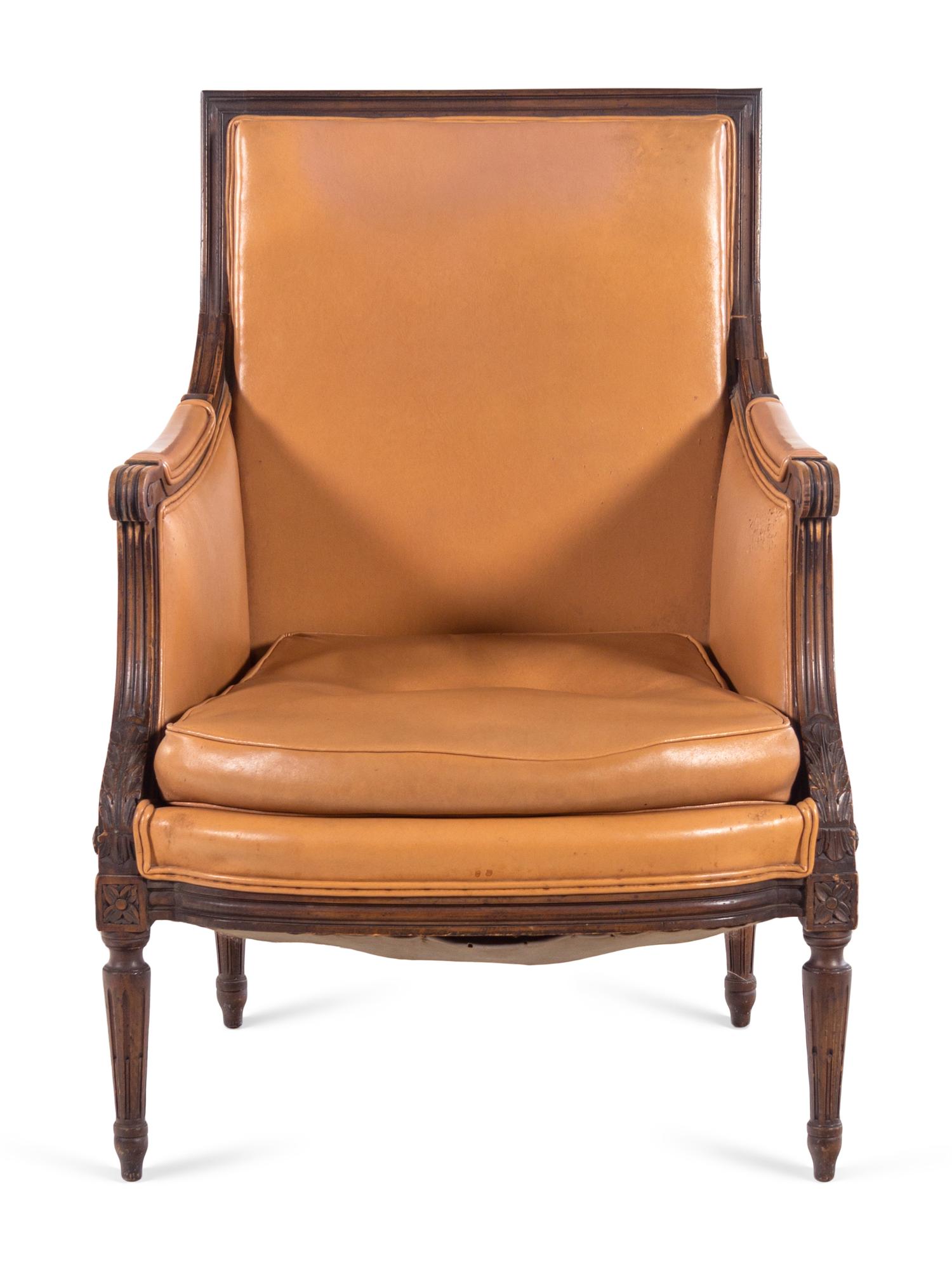 A Louis XVI Style Bergère