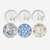 A group of eleven assorted Japanese porcelain dishes 日本伊万里烧瓷盘十一件 18th-19th century ???????