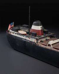 A Great Lakes Bulk Freighter Model, SS Donnacona