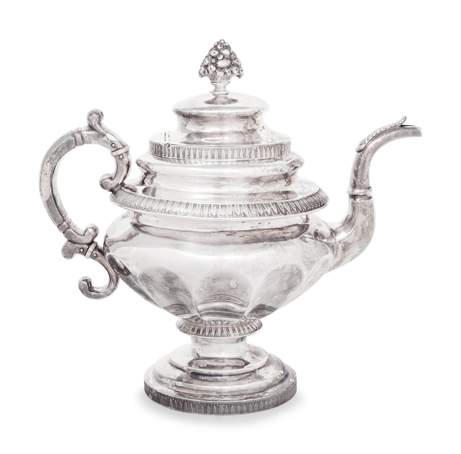 An American Silver Teapot