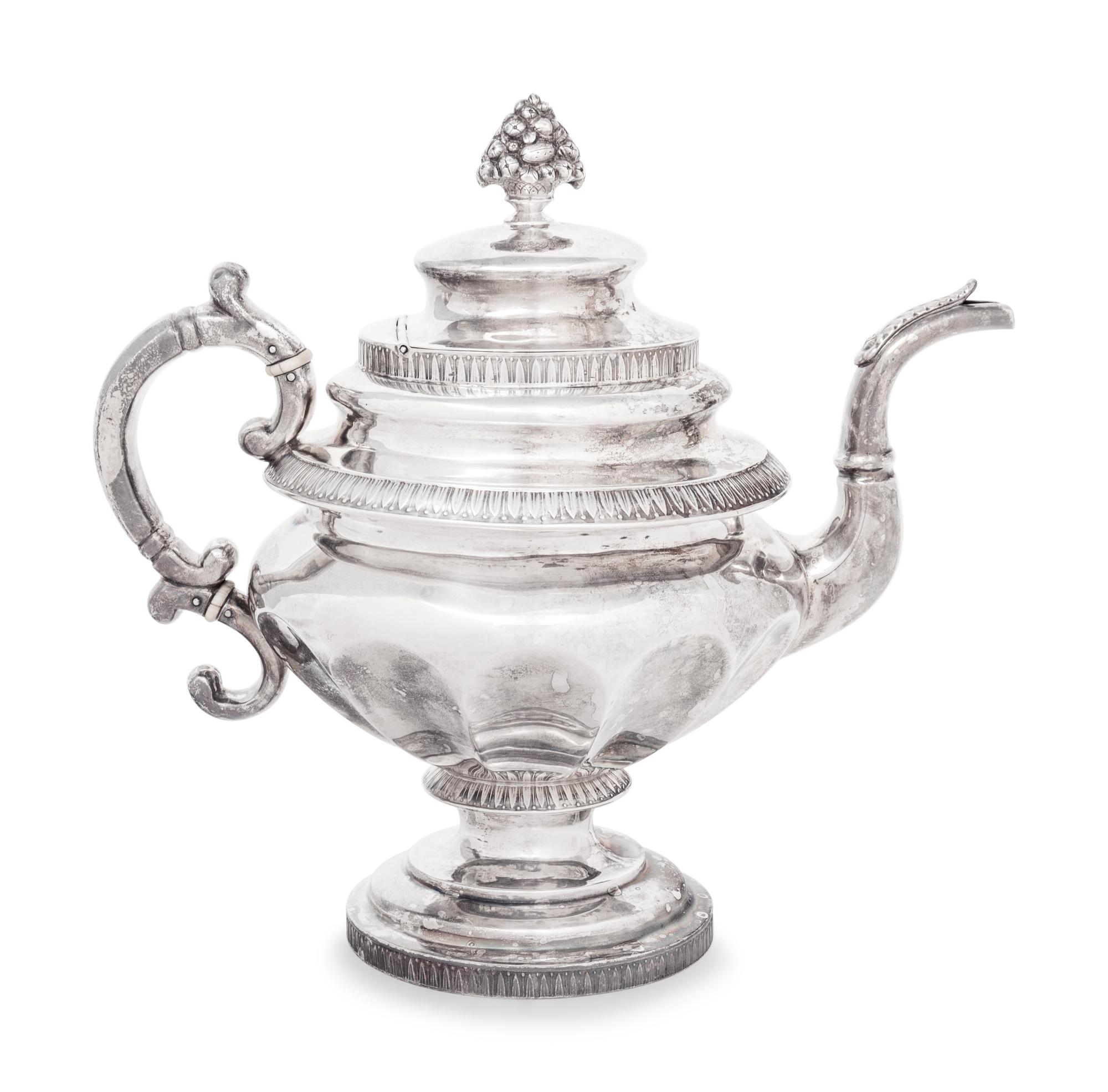 An American Silver Teapot