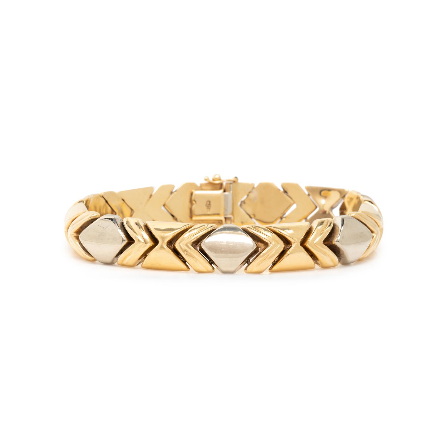 BICOLOR GOLD BRACELET