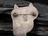 Taxco Silver and Amethyst Brooches/Pins, 1940-1946