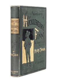 CLEMENS, Samuel Langhorne ("Mark Twain") (1835-1910). Adventures of Huckleberry Finn (Tom Sawyer's Comrade) . New York: Charles L. Webster and Company, 1885.