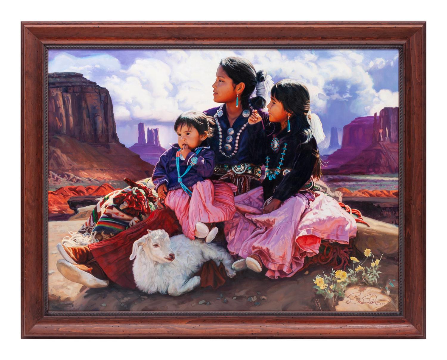 Three Young Girls