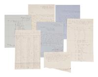 [FILIBUSTERS]. PAULDING, Rear Admiral Hiram (1797-1878) and WALKER, William (1824-1860). Correspondence associated with the Home Squadron, the Walker Expedition, and Vanderbilt's Accessory Transit Company, incl. William Walker ALsS, 1855-1858.