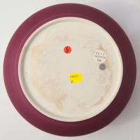 A Wedgwood Crimson Dip Jasperware Salad Bowl UK, circa 1910