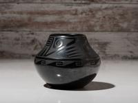 Blackware Pottery Jar, July 1967