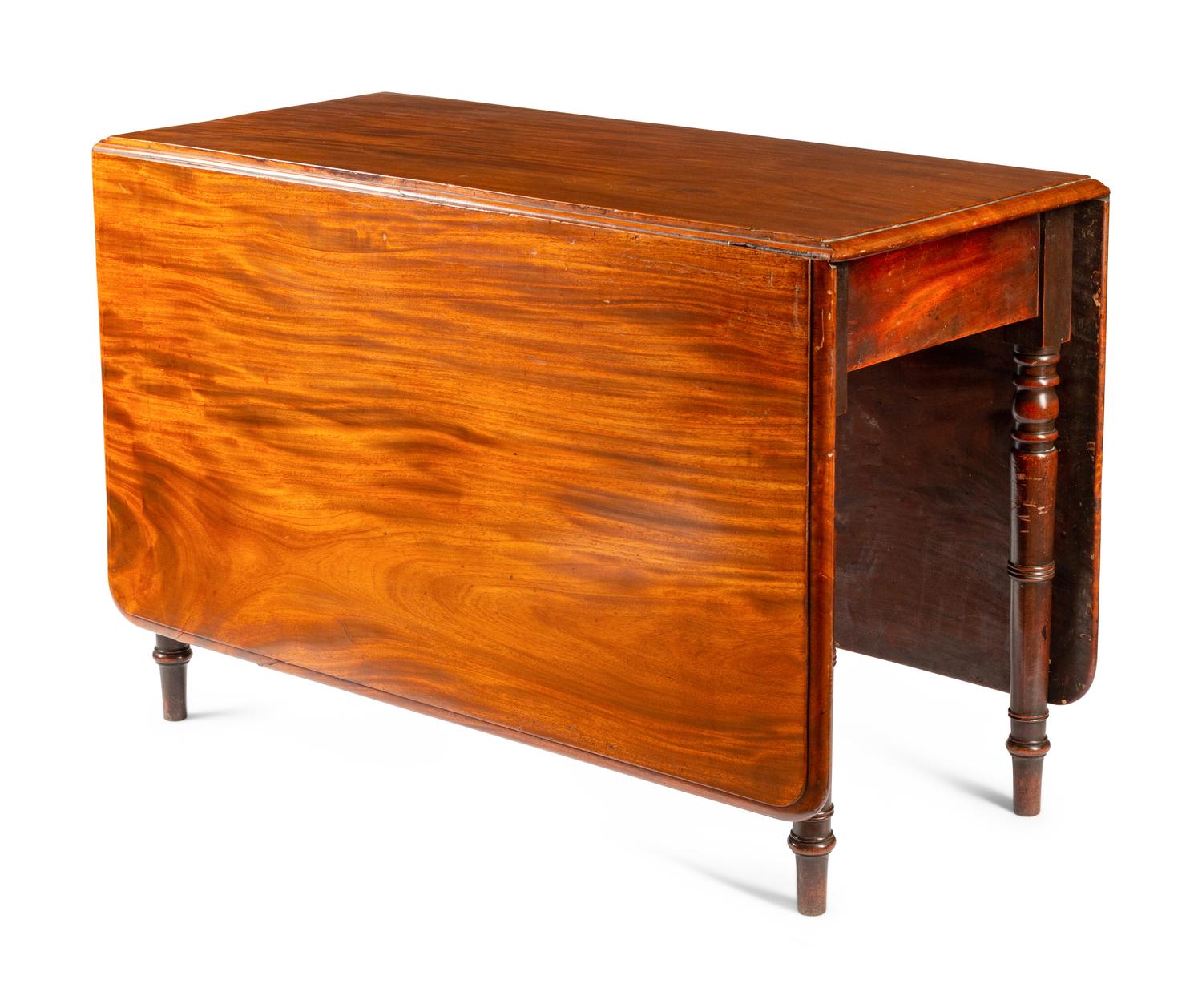 A Regency Style Mahogany Drop-Leaf Table