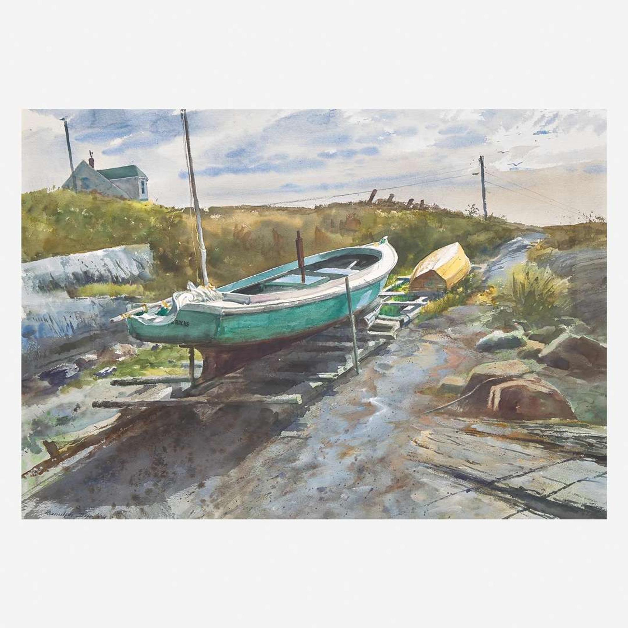 Ranulph Bye (American, 1916-2003) Out For Repairs