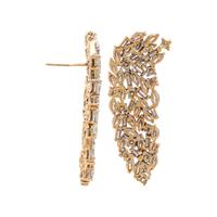 FANCY SHAPED DIAMOND EARRINGS