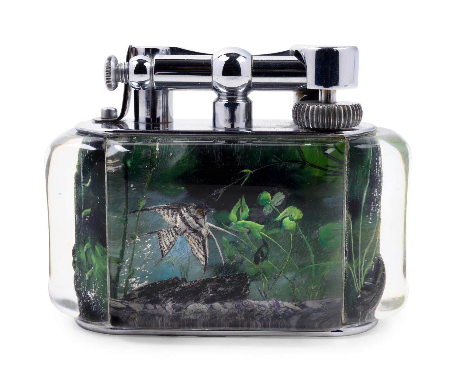 A Dunhill Aquarium Table Lighter