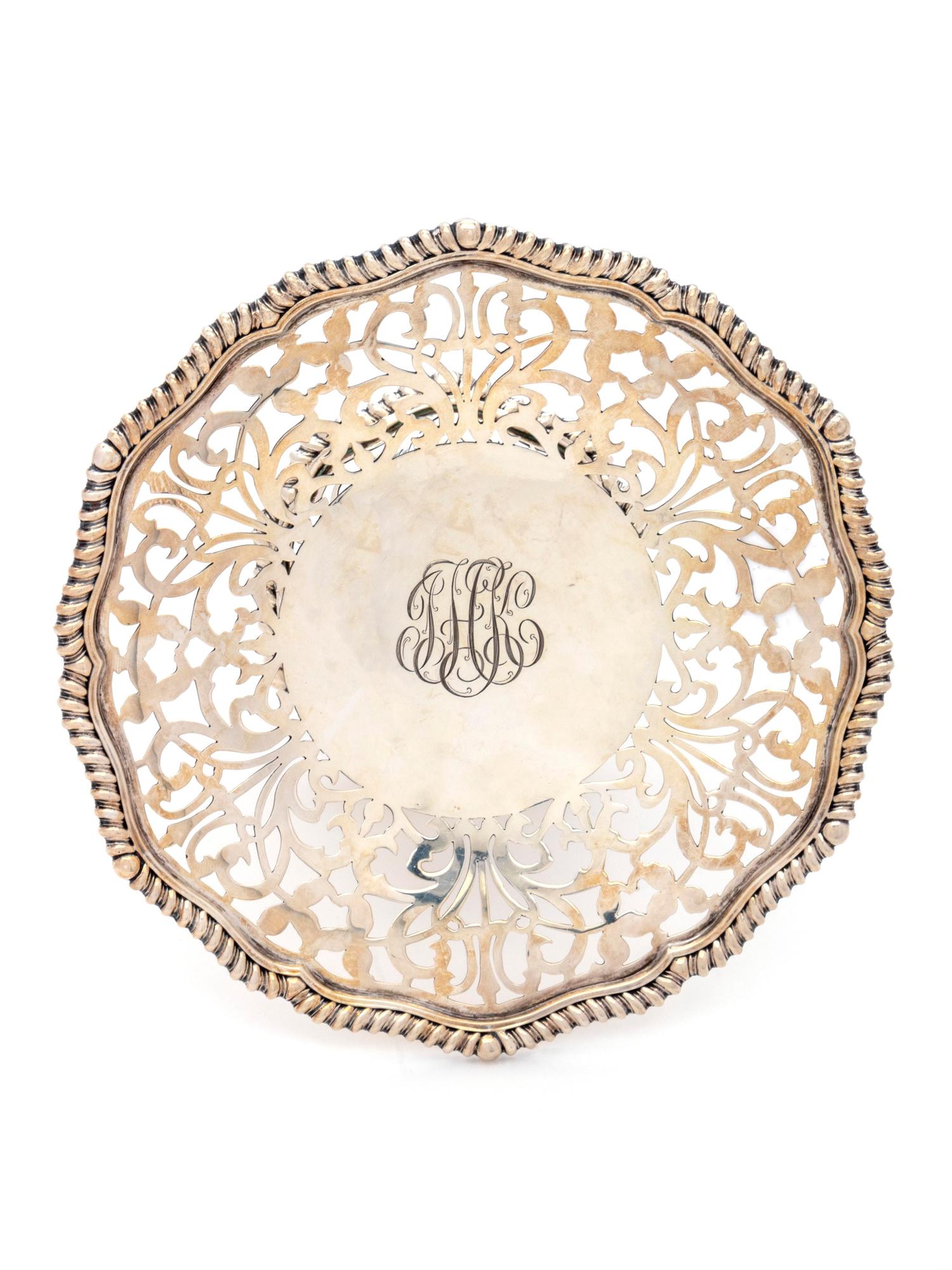 An American Silver Footed Dish — Howard & Co., New York, NY, 1906