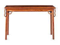 A Chinese Huanghuali Altar Table