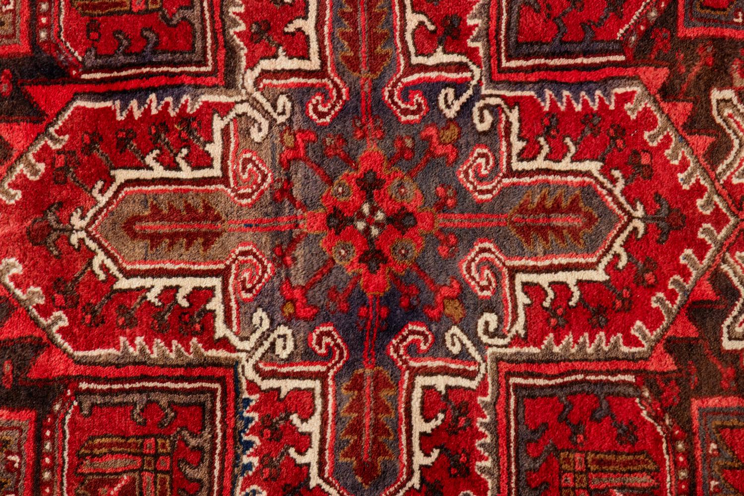 A Heriz Wool Rug