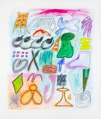 Ida Kohlmeyer, (American, 1912-1997), Composite #5, 1990