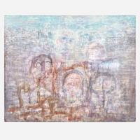 Ahmed Ben Driss El Yacoubi (Moroccan, 1928-1985) Untitled