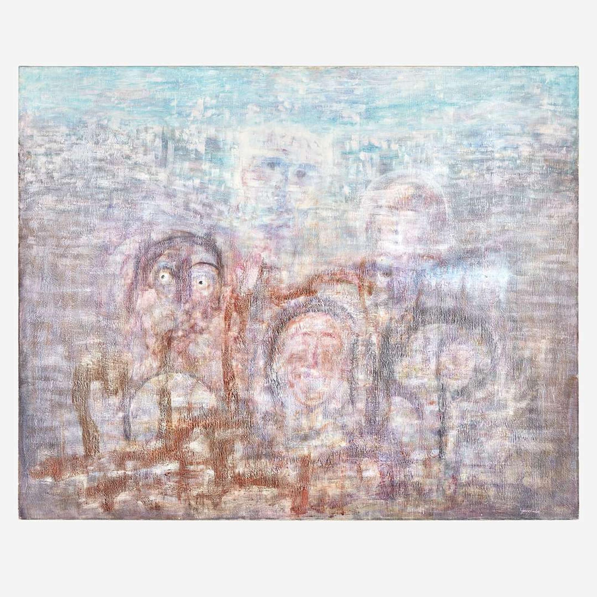 Ahmed Ben Driss El Yacoubi (Moroccan, 1928-1985) Untitled