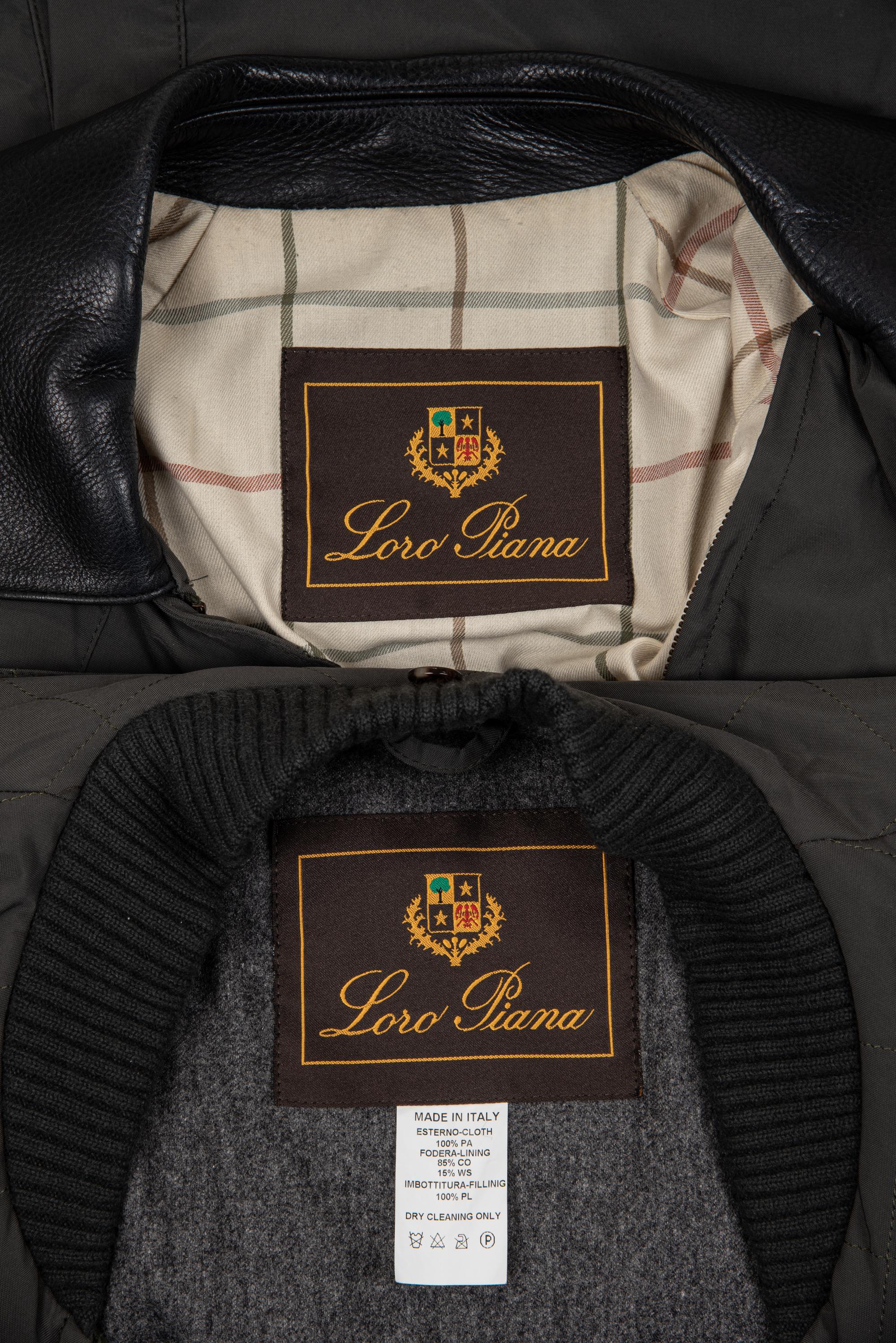Loro Piana Vest and Coat