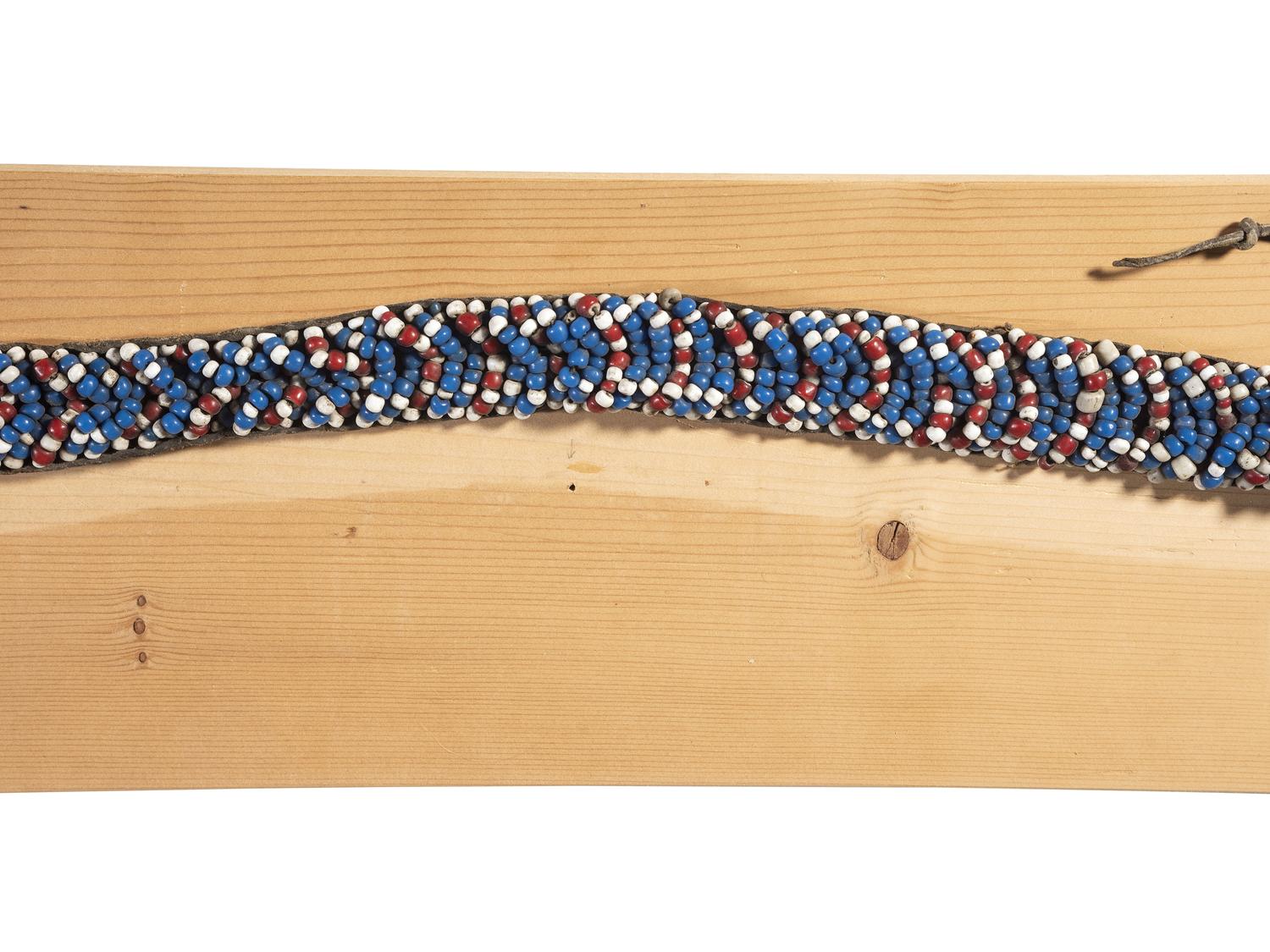 Iñupiat Beaded Hide Belt