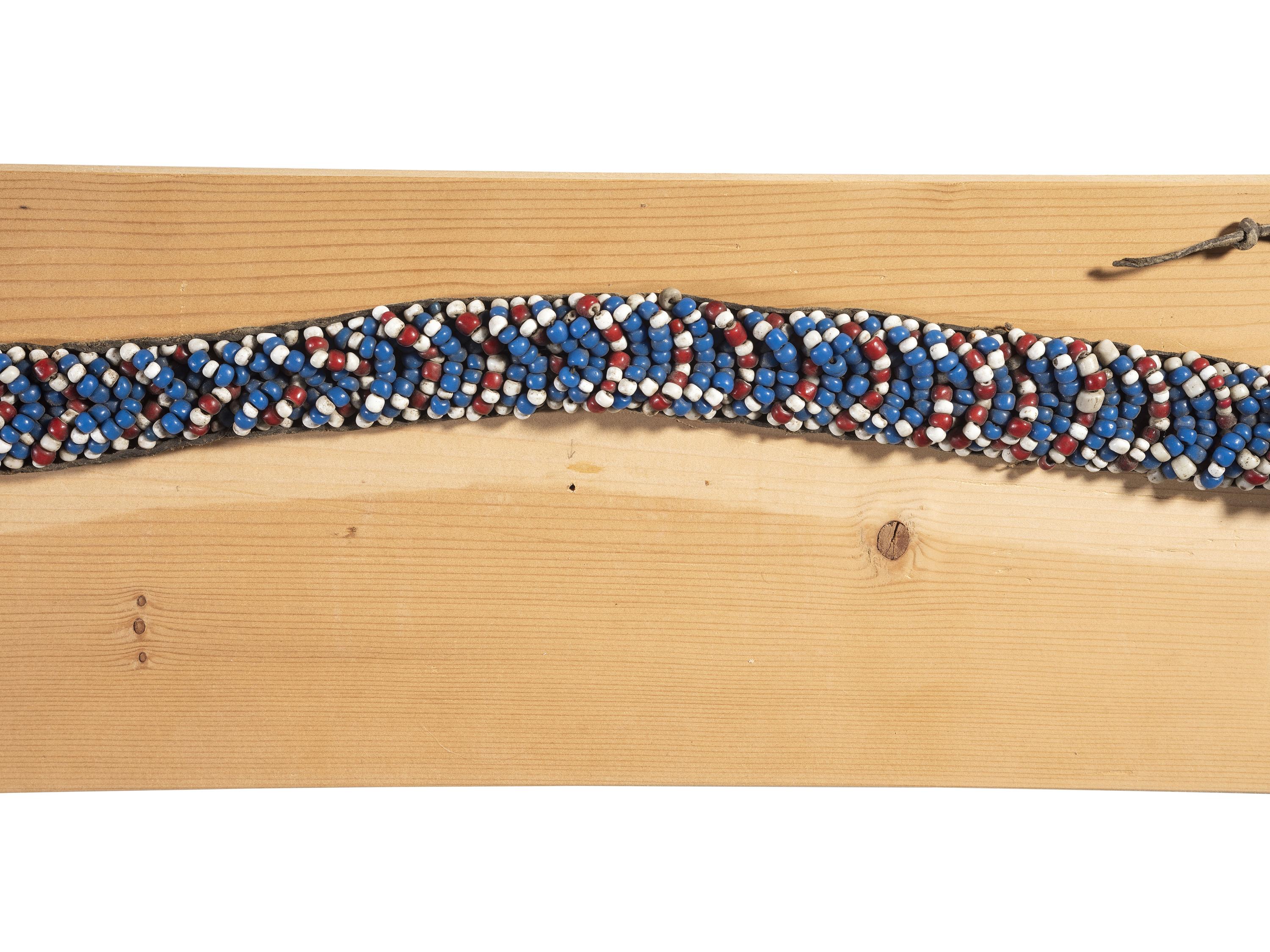 Iñupiat Beaded Hide Belt