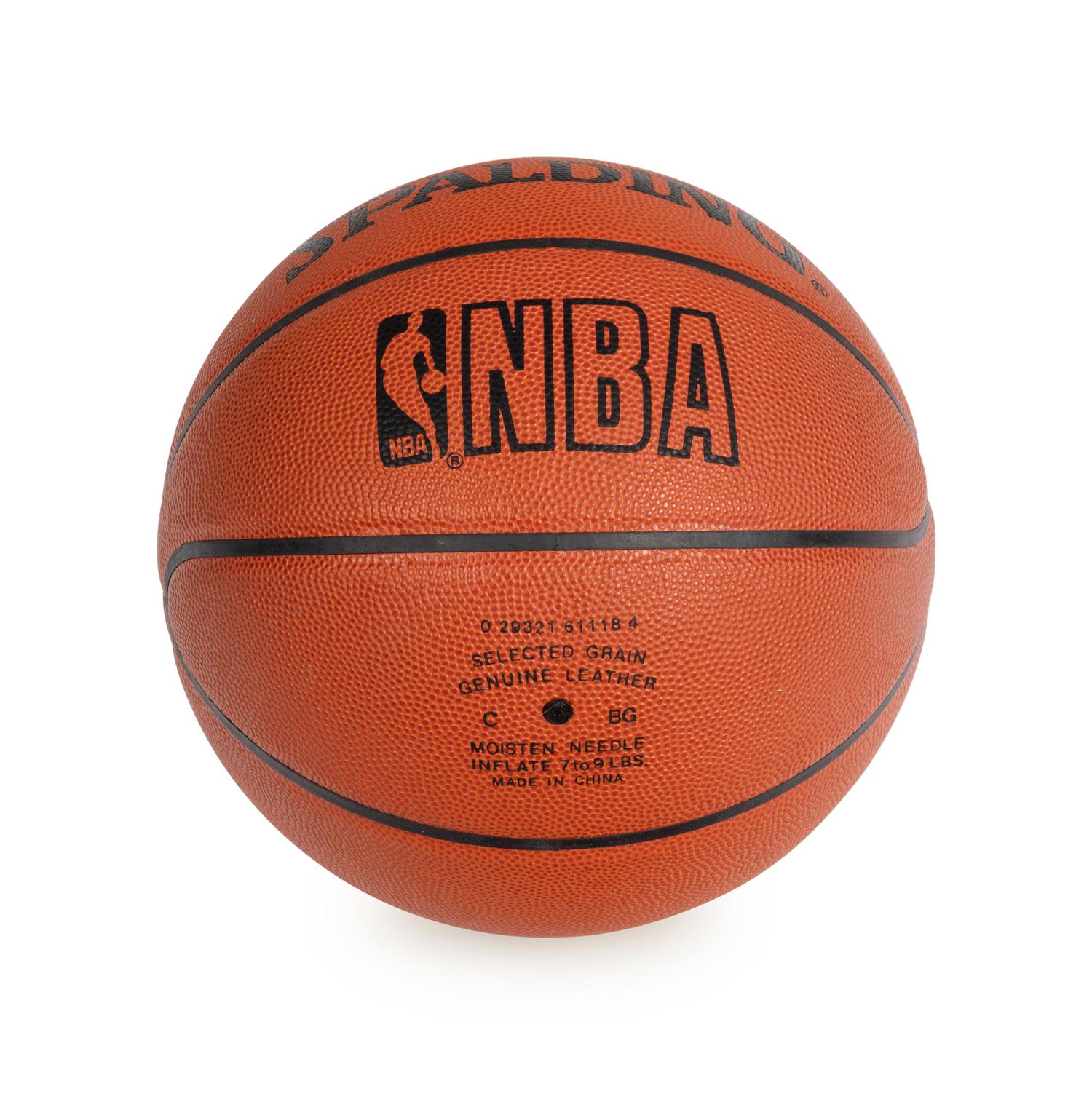 A Michael Jordan Signed Spalding Official NBA Basketball (Upper Deck Authenticated)