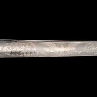 Outstanding Published Clauberg US Model 1850 Officer's Sword of Lt. Thomas McClure, 7th NY Heavy Artillery - KIA at Cold Harbor