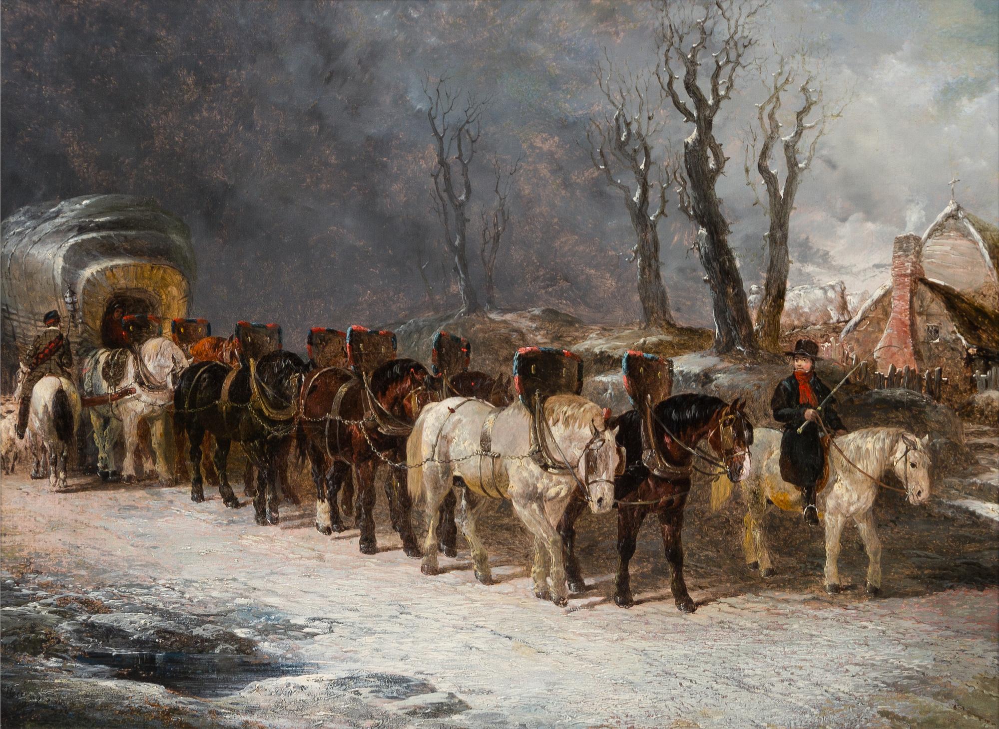 John Frederick Herring, Sr., (British, 1795–1865), London to York Carrier, 1856
